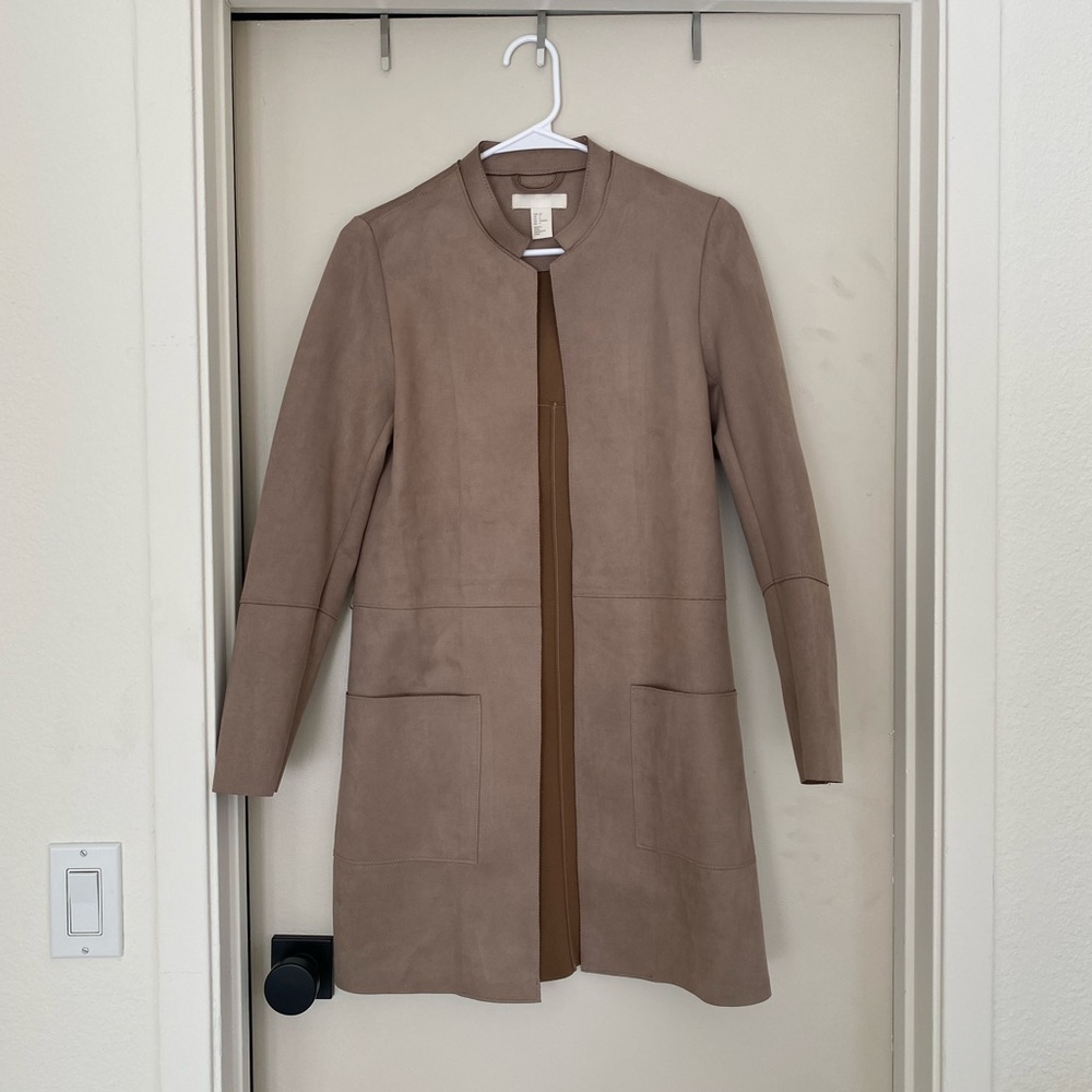 Suede coat